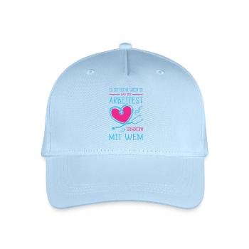 Pflegerin Geschenke Pflege Lustig Krankenpflegerin - Kinder Bio Basecap - Hellblau - Vorne
