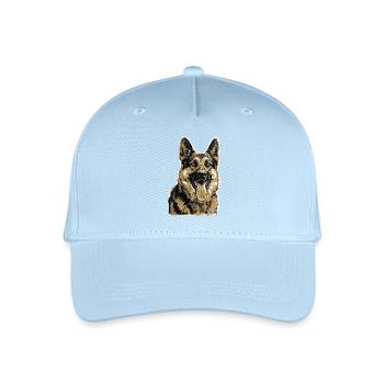 German Shepherd - Organic Kids’ Baseball Cap - light blue - Front