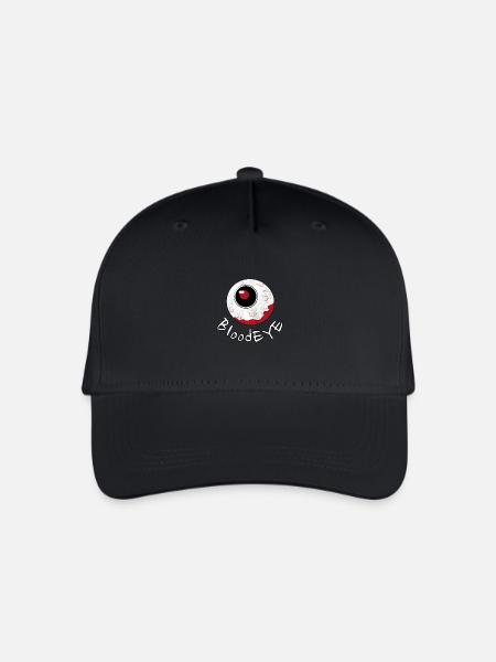 BloodEYE - Casquette de baseball bio Enfant - noir