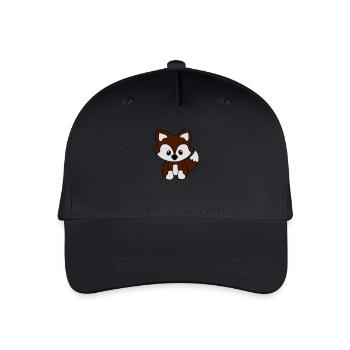 Sweet fox - Organic Kids’ Baseball Cap - black - Front