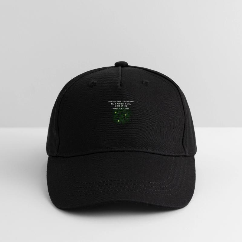test code nerd joke spruch pc programmierer geek i Kinder Bio Basecap