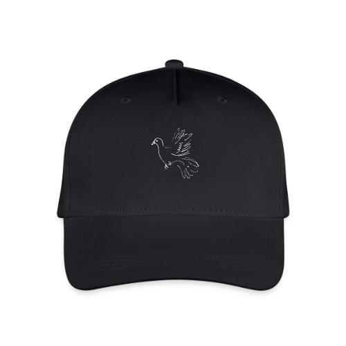 taube friedlichzusammen weiss - Kinder Bio Basecap