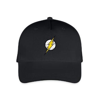 DC Comics Justice League Flash Logo - Kinder Bio Basecap - Schwarz - Vorne