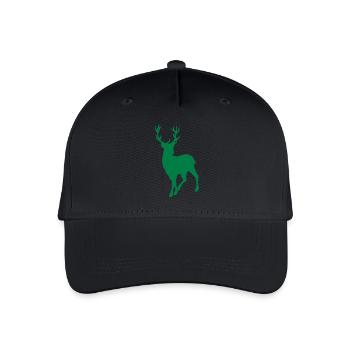 reh - Kinder Bio Basecap - Schwarz - Vorne