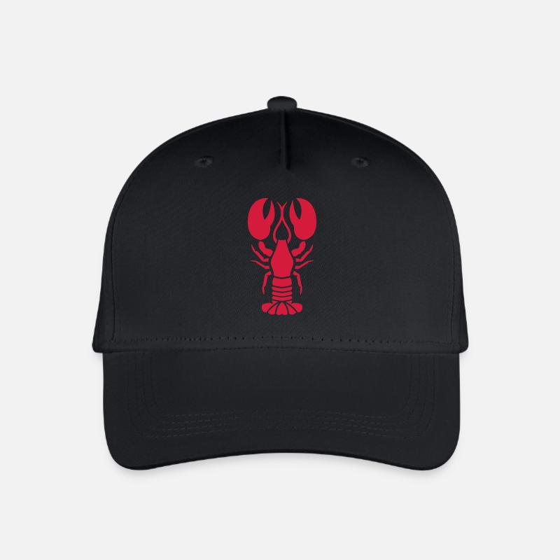 Homard - Casquette de baseball bio Enfant - noir