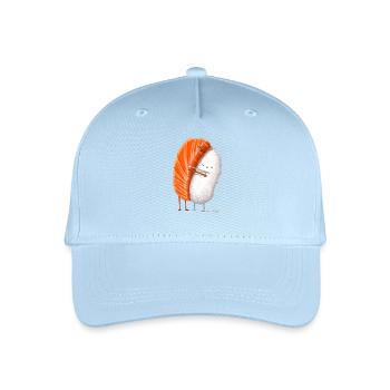 Sushi Hug - Organic Kids’ Baseball Cap - light blue - Front