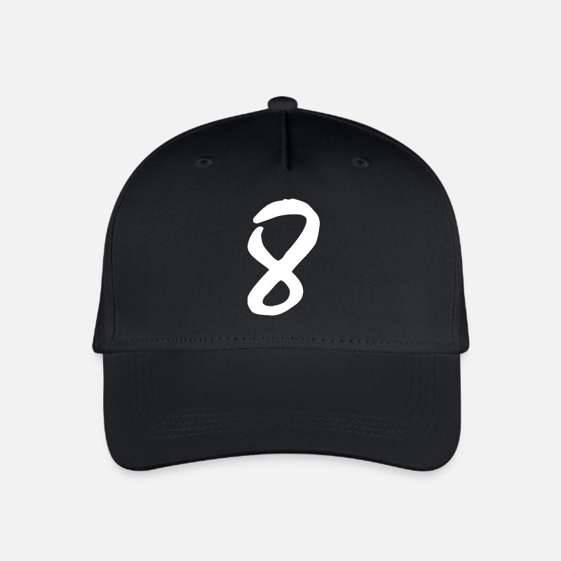 8 - Kinder Bio Basecap - Schwarz