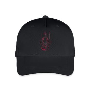 Dessin de violon - Casquette de baseball bio Enfant - noir - Devant