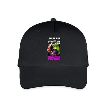 Science Fiction Spruch - Kinder Bio Basecap - Schwarz - Vorne