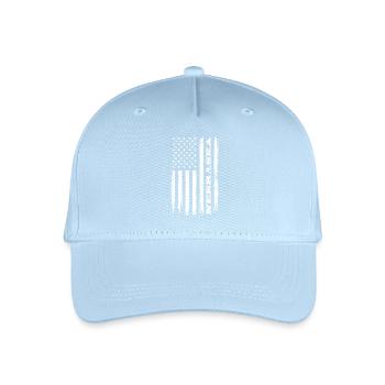 Drapeau des États-Unis Nebraska State Gift - Casquette de baseball bio Enfant - bleu clair - Devant
