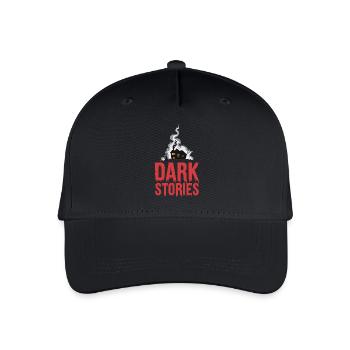 DARK STORIES - Organic Kids’ Baseball Cap - black - Front