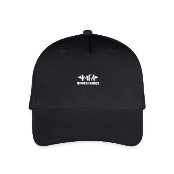 Arzthelferin MIt Herz MFA - Kinder Bio Basecap - Schwarz - Vorne