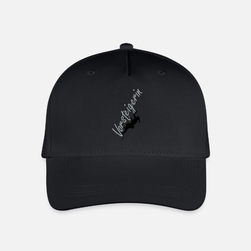 Vorsteigerin - Kinder Bio Basecap - Schwarz