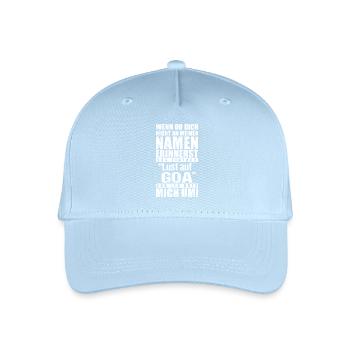 Goa - Sag, lust auf Goa? - Kinder Bio Basecap - Hellblau - Vorne