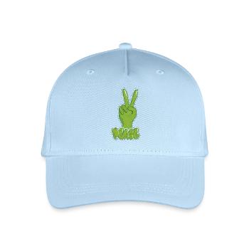 Street art - Kinder Bio Basecap - Hellblau - Vorne