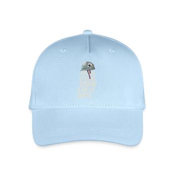 Drill Sergeant Mundgeruch - Kinder Bio Basecap - Hellblau - Vorne