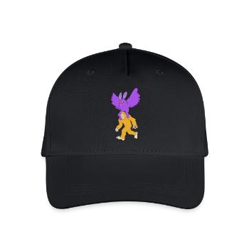 Mothman - Organic Kids’ Baseball Cap - black - Front