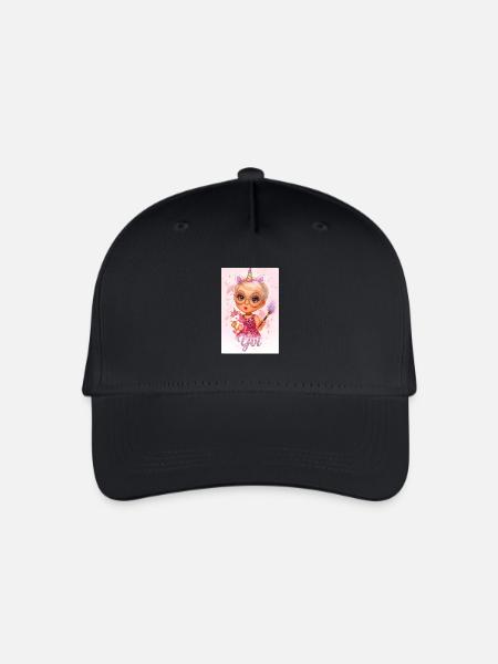 YVI - Kinder Bio Basecap - Schwarz