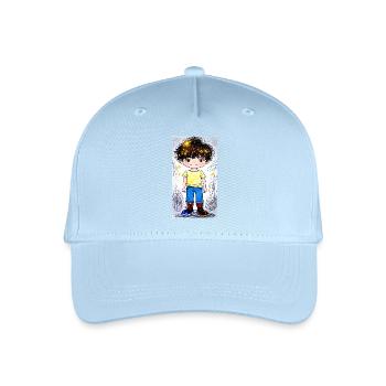 Little Adventurer (Stardust) - Organic Kids’ Baseball Cap - light blue - Front