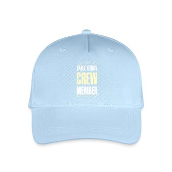 Table Tennis Crew - Kinder Bio Basecap - Hellblau - Vorne