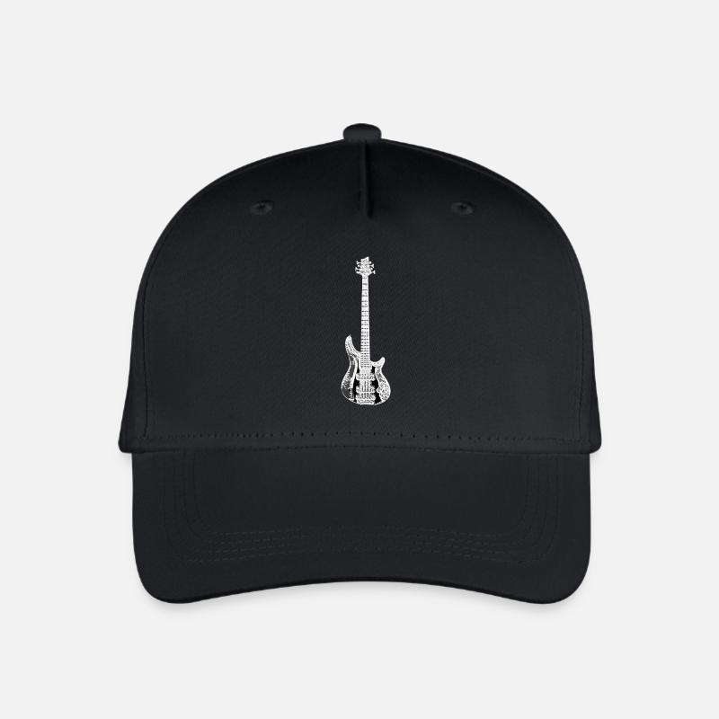 Bass- - Kinder Bio Basecap - Schwarz