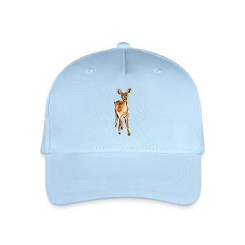 Cute Hand-drawn Deer - Organic Kids’ Baseball Cap - light blue - Front