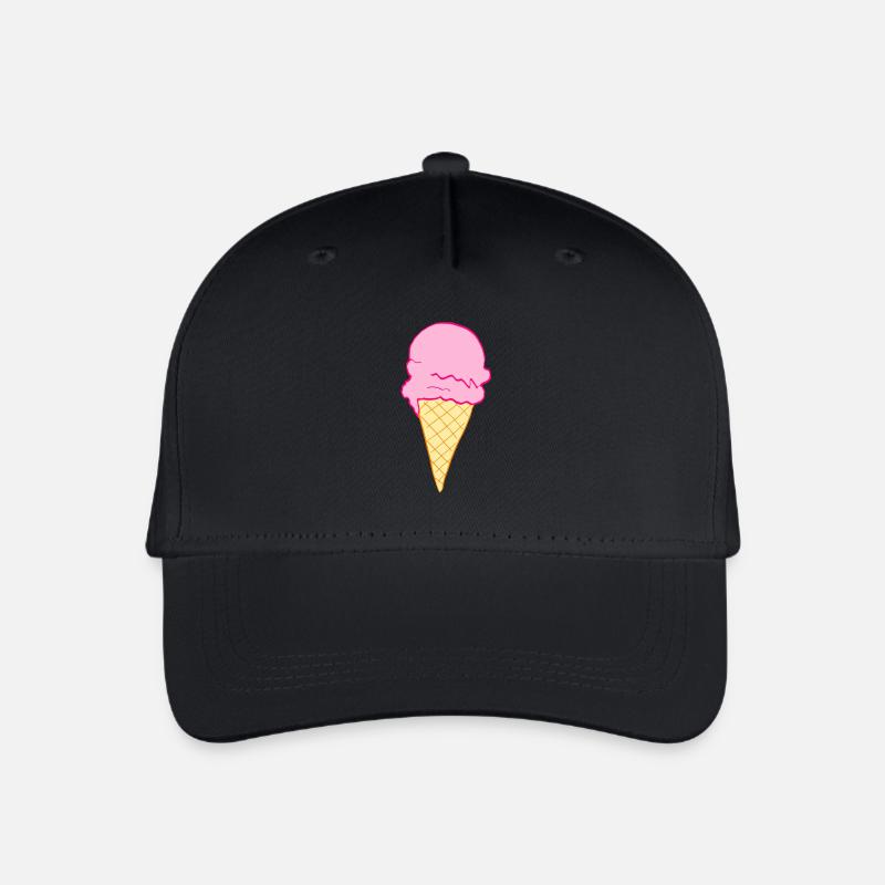 ice creme - Kinder Bio Basecap - Schwarz