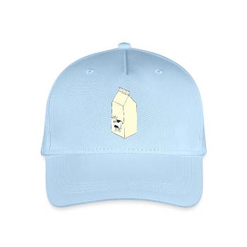 sac de lait - Casquette de baseball bio Enfant - bleu clair - Devant