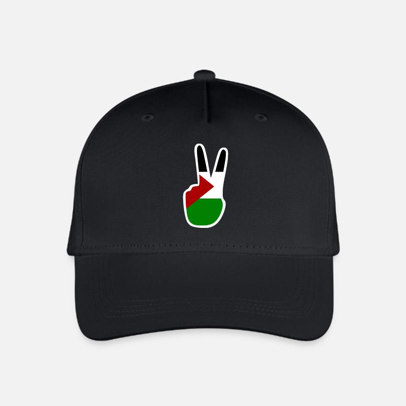 Free palestine - Kinder Bio Basecap - Schwarz