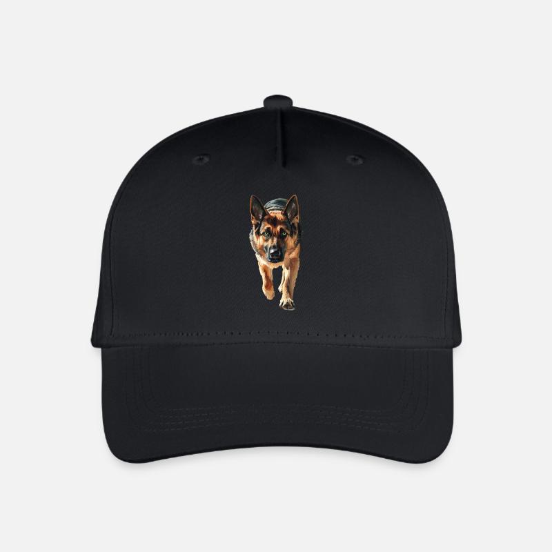 Deutscher Schäferhund - Kinder Bio Basecap - Schwarz