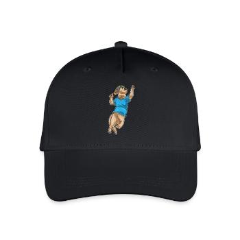Otter Tennis Tennisschläger - Kinder Bio Basecap - Schwarz - Vorne
