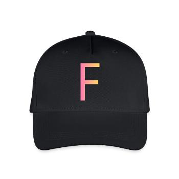 F - Kinder Bio Basecap - Schwarz - Vorne