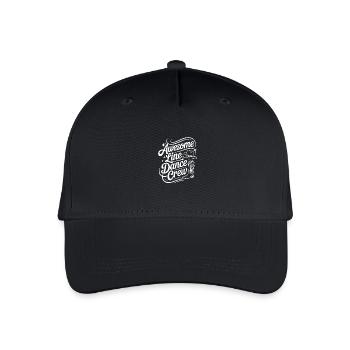 Linedance Crew Wunderbare Line Mannschaft - Kinder Bio Basecap - Schwarz - Vorne