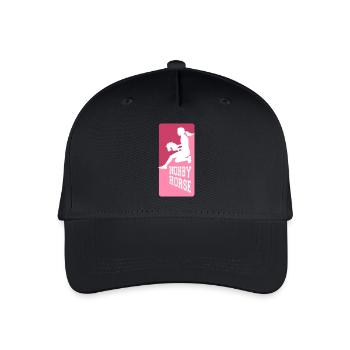 Hobby Horse - Hobby Horse - Riding - Gift - Organic Kids’ Baseball Cap - black - Front