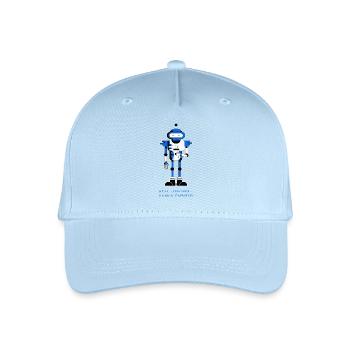 Lädt noch... Menschliche Empathie - Kinder Bio Basecap - Hellblau - Vorne