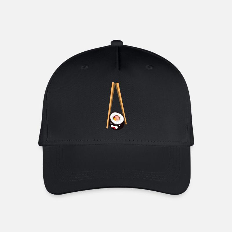 sushi - Kinder Bio Basecap - Schwarz