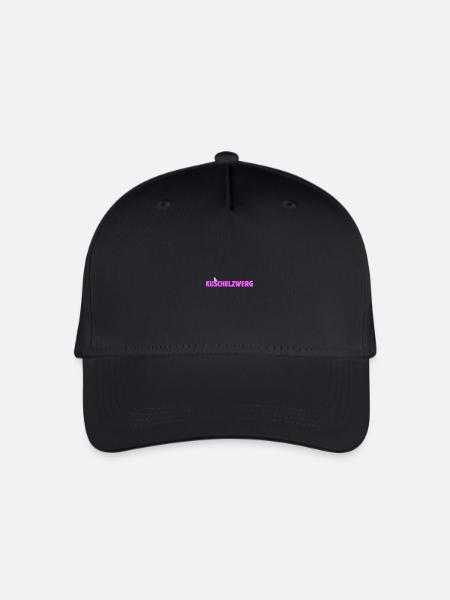 Kuschelzwerg Zwerg Faschingskostüm Zwergen Kostüm - Kinder Bio Basecap - Schwarz