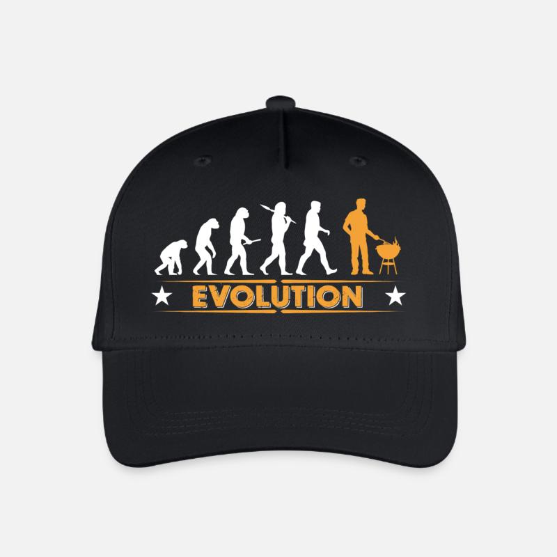 Barbecue - Grillmeister - Evolution - Kinder Bio Basecap - Schwarz