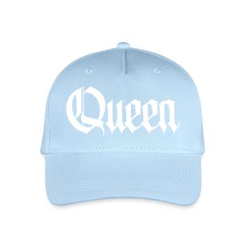 Queen - Organic Kids’ Baseball Cap - light blue - Front