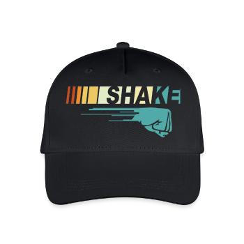 Lustiges Paar Shake N Bake - Car Racing Lover Geschenk - Kinder Bio Basecap - Schwarz - Vorne