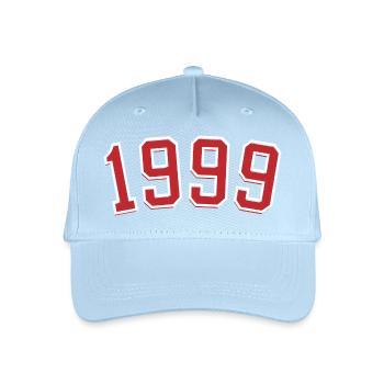Année de naissance sport 1999 - Casquette de baseball bio Enfant - bleu clair - Devant