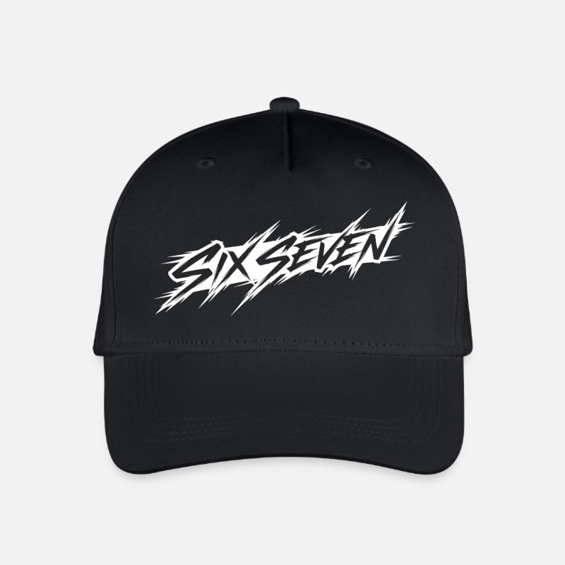 Six seven - Kinder Bio Basecap - Schwarz