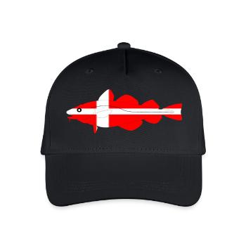 Dorsch_Dänemark - Kinder Bio Basecap - Schwarz - Vorne