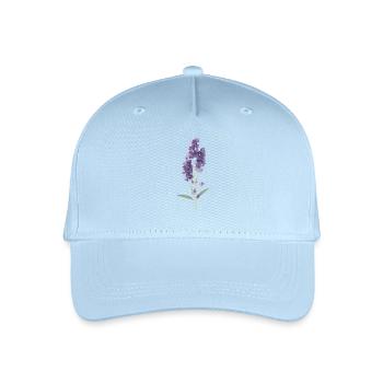 Lavendel - Kinder Bio Basecap - Hellblau - Vorne