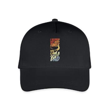 Soccer Dad - Organic Kids’ Baseball Cap - black - Front
