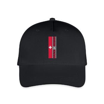 Made In Swiss Logo - Casquette de baseball bio Enfant - noir - Devant