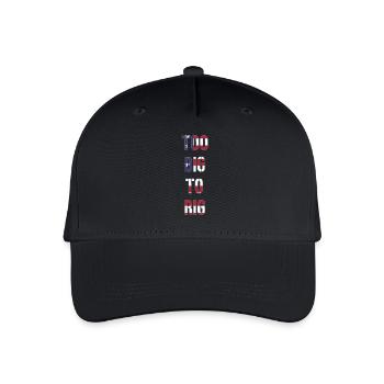 TOO BIG TO RIG 2024 - Kinder Bio Basecap - Schwarz - Vorne