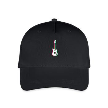 EDM - Electric Guitar - Glitch Rave Style - Organic Kids’ Baseball Cap - black - Front