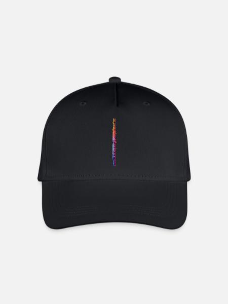 Querflöte - Kinder Bio Basecap - Schwarz