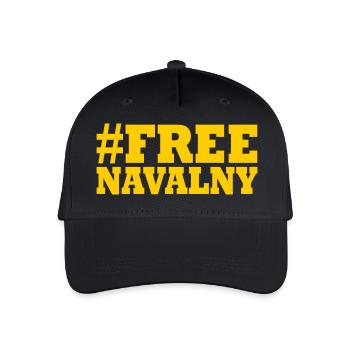free Navalny - Organic Kids’ Baseball Cap - black - Front